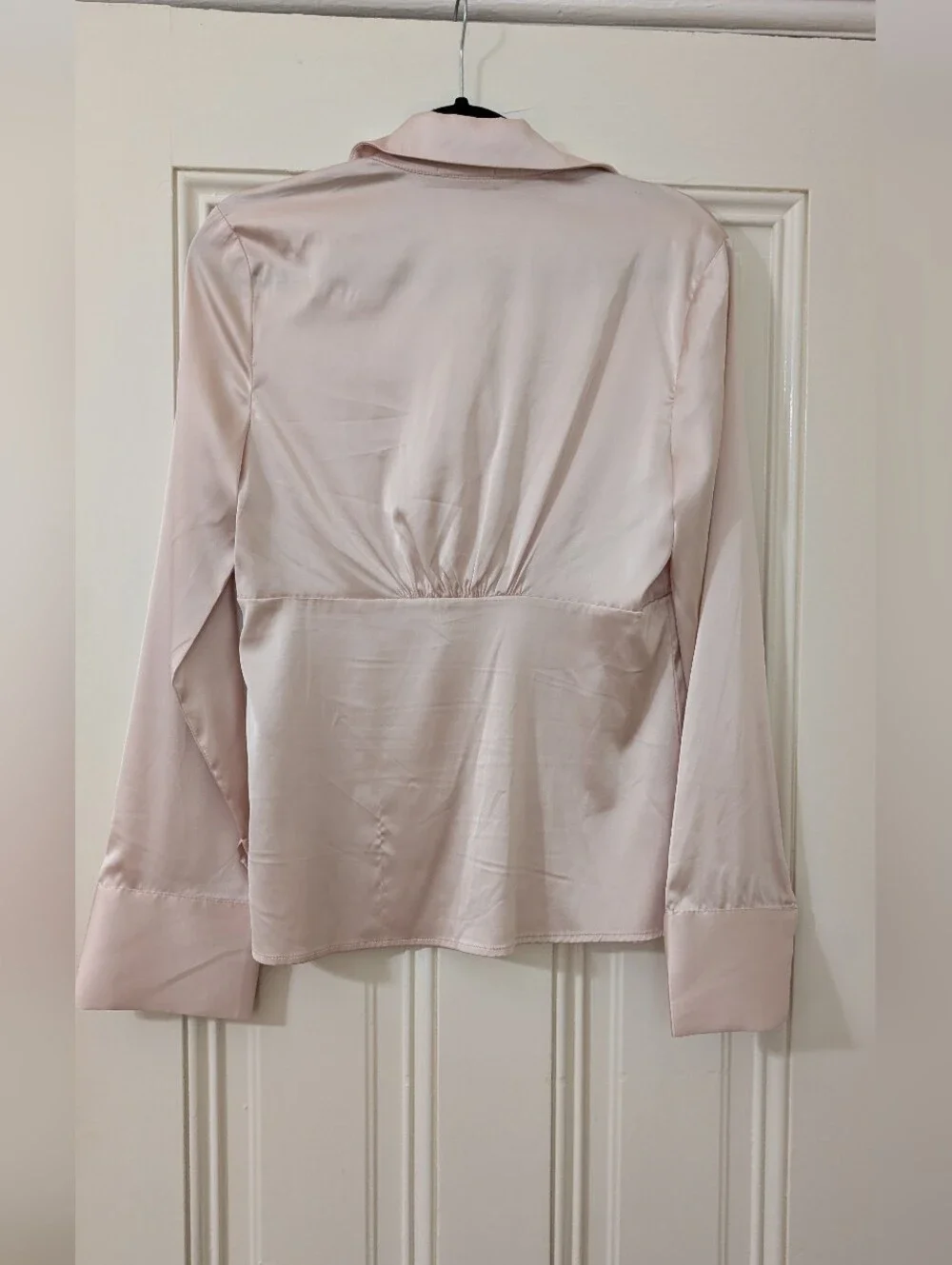 Set: Isalis Light Blush Satin Matching Set (As-is)